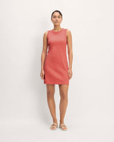 womens-rib-knit-mini-dress-coral | primary
