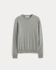 mens-cashmere-crew-light-heather-grey | alt