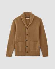 mens-merino-collar-cardigan-deep-camel | alt