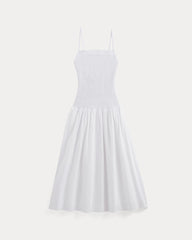 womens-gauze-open-back-dress-white | alt