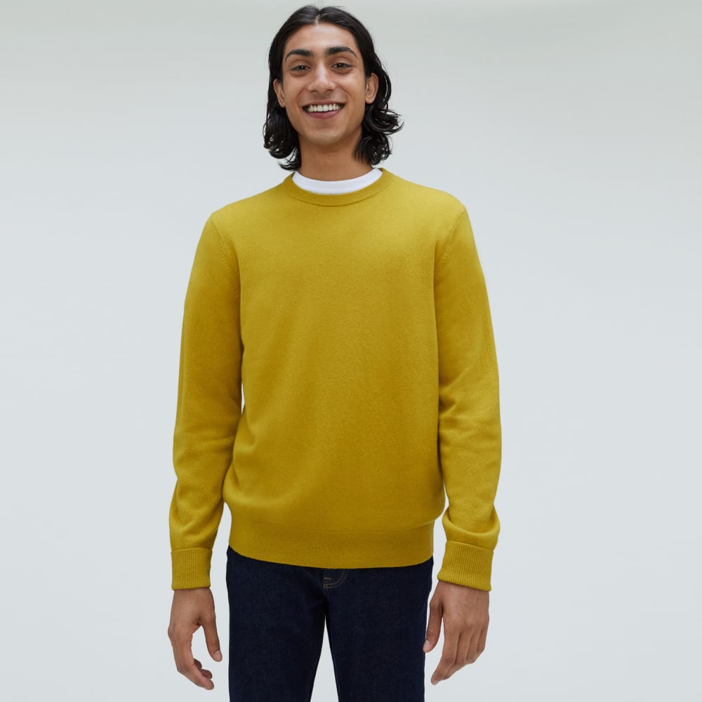 mens-cashmere-crew-golden-palm | primary
