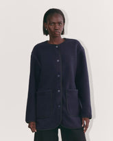 womens-teddy-fleece-liner-jacket-navy | primary