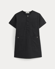 womens-safari-mini-dress-black | alt