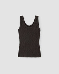 womens-rib-knit-organic-cotton-tank-black | alt