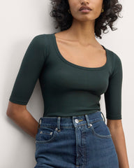 womens-supima-micro-rib-scoop-neck-scarab