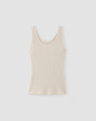 womens-rib-knit-organic-cotton-tank-bone | alt