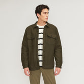 mens-fleece-lined-overshirt-heather-green | primary