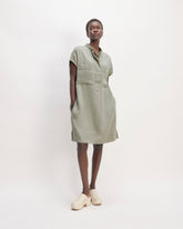 womens-tencel-workwear-dress-sage-green | primary