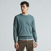 mens-no-sweat-cotton-sweater-green-balsam | primary