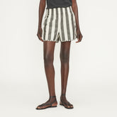 womens-poplin-boxer-short-bone-black | primary