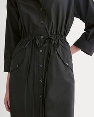 womens-drawcord-shirtdress-soft-cotton-black