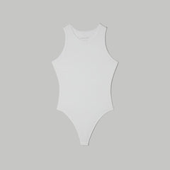 womens-cutaway-tank-bodysuit-thong-white | alt