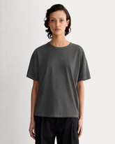 womens-organic-ctn-garment-oversized-tee-black | primary