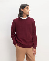 mens-cashmere-crew-heather-burgundy | primary