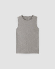womens-supima-stretch-tank-mid-heather-grey | alt