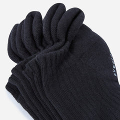 unisex-organic-ankle-sock-3pack-black | alt