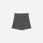 womens-cozy-stretch-short-hthr-charcoal | alt