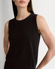 womens-cashmere-classic-sweater-tank-black