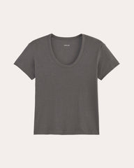 womens-air-scoop-neck-tee-graphite | alt