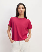 womens-organic-cotton-box-cut-tee-red-currant | primary