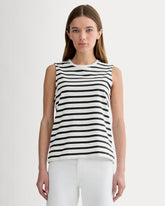 womens-premium-weight-muscle-tee-black-canvas-tan | primary