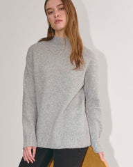womens-mockneck-sweater-plush-cotton-heathered-grey
