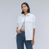 womens-cotton-flannel-shirt-canvas-tan-plaid | primary