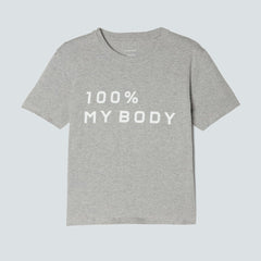 womens-100-my-body-box-cut-tee-heather-grey | primary