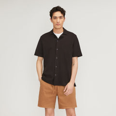 mens-good-earth-cotton-camp-shirt-black | primary