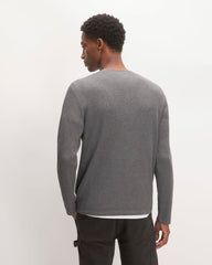 mens-waffle-long-sleeve-henley-heathered-charcoal