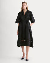 womens-lace-trim-caftan-dress-black | primary