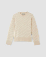 womens-alpaca-tiger-jacquard-crewneck-canvas-snow | alt