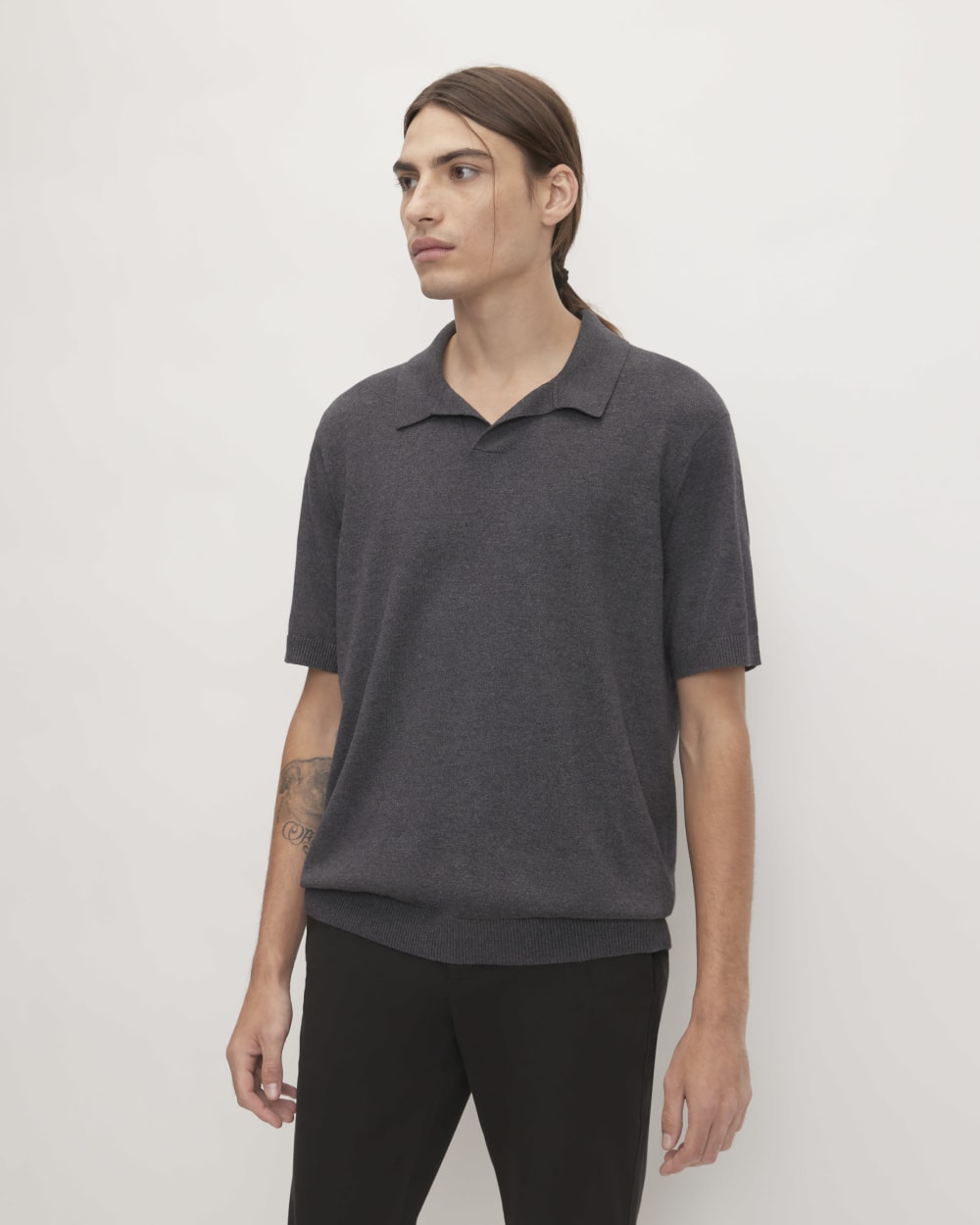 mens-no-sweat-polo-heather-ash | primary