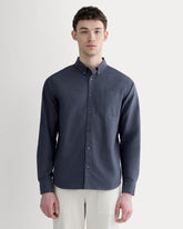 mens-organic-oxford-shirt-tall-slate-grey | primary