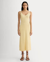 womens-fine-knit-cami-dress-banana-crepe | primary