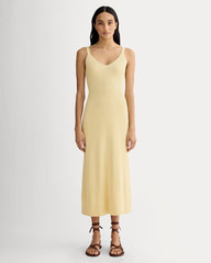 womens-fine-knit-cami-dress-banana-crepe | primary