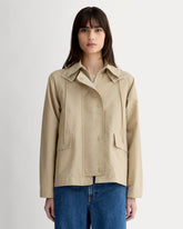 womens-short-anorak-trench-coat-khaki | primary