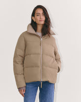 womens-redown-puffer-jacket-taupe-grey | primary