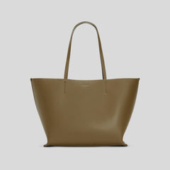 womens-luxe-medium-italian-leather-tote-beech | primary