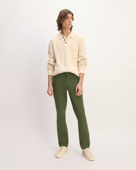 mens-performance-slim-chino-moss-green | primary