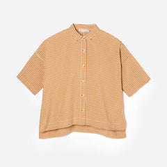 womens-drapey-square-shirt-burnt-orange-gingham