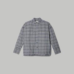 womens-boxy-oxford-ocean-cavern-plaid | alt