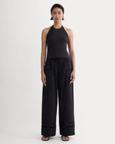 womens-lace-trim-pant-black | primary