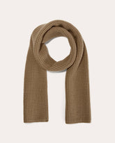 mens-wool-waffle-scarf-camel | primary