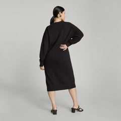 womens-recashmere-midi-dress-black