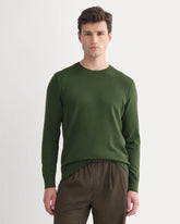 mens-no-sweat-cotton-sweater-dark-forest | primary
