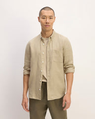 mens-linen-ls-shirt-trench-coat-khaki | primary