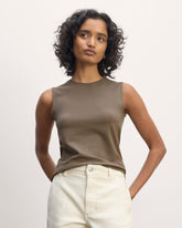 womens-form-crewneck-tank-taupe | primary