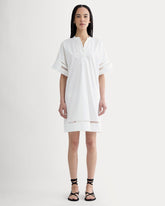 womens-lace-trim-popover-dress-white | primary