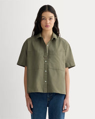 womens-short-sleeve-boxy-oxford-kalamata | primary